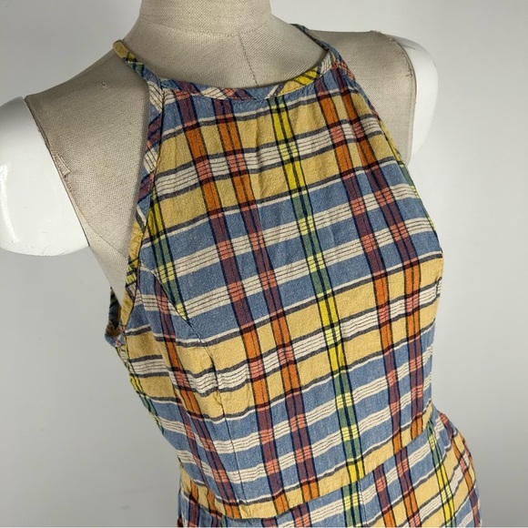 Urban Outfitters UO Hattie High-Neck Linen Jumpsuit 8 - Picture 6 of 15